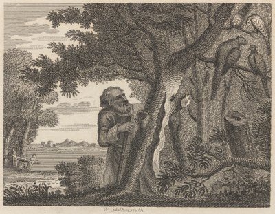 Filozof i bażanty autorstwa William Skelton