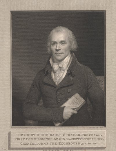 Wielce Czcigodny Spencer Perceval autorstwa William Skelton