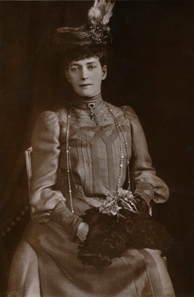 Aleksandra, królowa małżonka króla Edwarda VII Zjednoczonego Królestwa, 1905 autorstwa William Slade Stuart