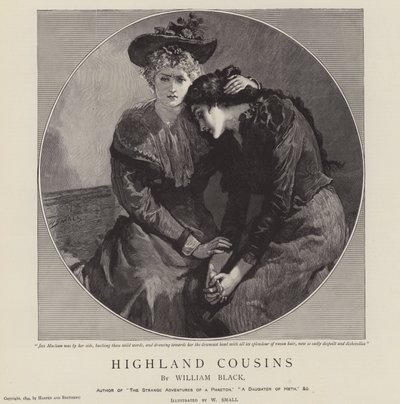 Highland Cousins – William Black autorstwa William Small