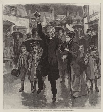 Ilustracja do eksploracji wielebnego Johna Pedlar autorstwa William Small