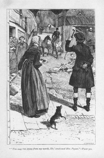 Pani Poyser, żona wuja farmera Hetty Sorrel, Martina Poysera, z dziedzicem Donnithorne, którego syn Artur uwiódł Hetty. Pani Poyser jest prawdopodobnie najbardziej udaną postacią komiksową George