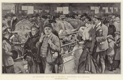 Wystawa Klubu Smithfield w Royal Agricultural Hall, Islington autorstwa William Small
