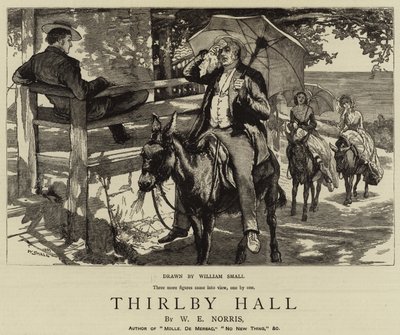 Thirlby Hall autorstwa William Small