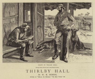 Thirlby Hall autorstwa William Small