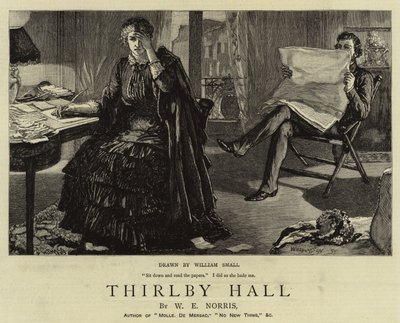 Thirlby Hall autorstwa William Small