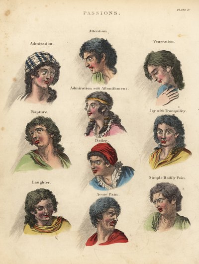 Pasje z fizjonomii. autorstwa William Smellie