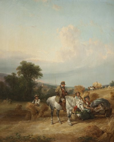 Scena zbiorów autorstwa William Snr. Shayer