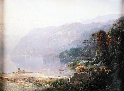 Pejzaż (olej na płótnie) autorstwa William Sonntag