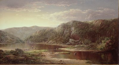 Na Shenandoah, c.1860 autorstwa William Sonntag