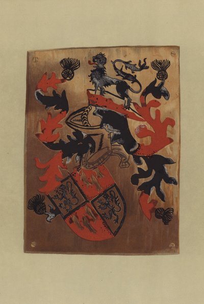 Sir Henry Percy, lord Percy, lord Poynings i hrabia Northumberland, 1474-1489 (chromolitho) autorstwa William St John Hope