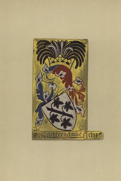 Sir Hertong von Clux, 1421-c 1445 (chromolitho) autorstwa William St John Hope