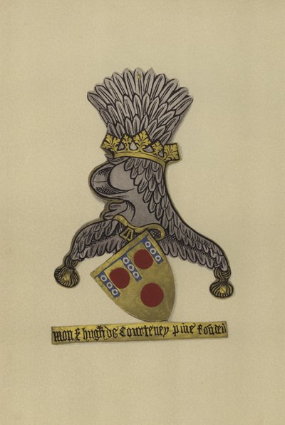 Sir Hugh Courtenay, 1348-1349 (chromolitho) autorstwa William St John Hope