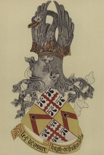 Sir Hugh Stafford, lord Bourchier, 1418 lub 19-1420 (chromolitho) autorstwa William St John Hope