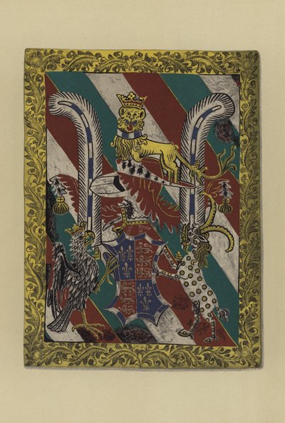 Sir John Beaufort, hrabia Kendal oraz hrabia i książę Somerset, ok. 1440-1444 (chromolitho) autorstwa William St John Hope