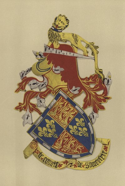 Sir John Beaufort, hrabia Somerset, 1397-1410 (chromolitho) autorstwa William St John Hope