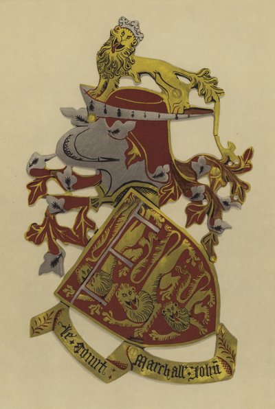 Sir John Mowbray, książę Norfolk i hrabia marszałek, 1421-1432 (chromolitho) autorstwa William St John Hope