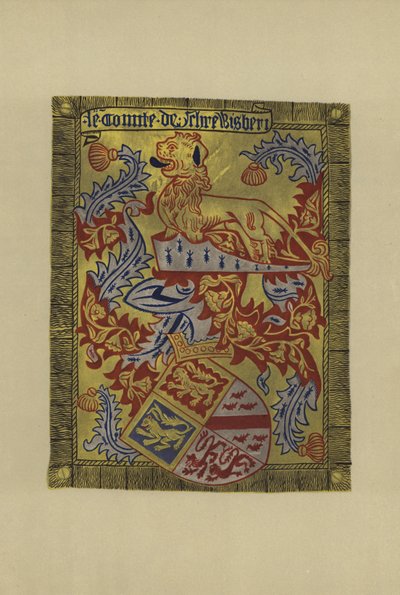 Sir John Talbot, hrabia Shrewsbury i Waterford, 1424-1453 (chromolitho) autorstwa William St John Hope