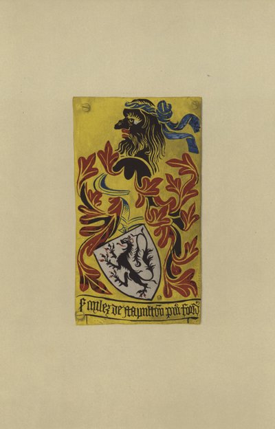 Sir Miles Stapleton, 1348-1364 (chromolitho) autorstwa William St John Hope