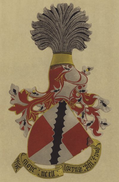 Sir Neel Loryng, 1348-1385-6 (chromolitho) autorstwa William St John Hope