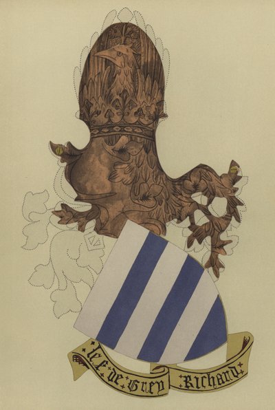 Sir Richard Grey, lord Gray z Codnoru, 1404-1418 (chromolitho) autorstwa William St John Hope