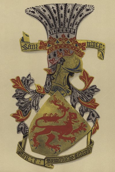 Sir Simon Felbrigge, 1397-1442 (chromolitho) autorstwa William St John Hope