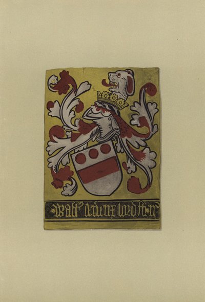 Sir Walter Devereux, lord Ferrers, 1470-1485 (chromolitho) autorstwa William St John Hope