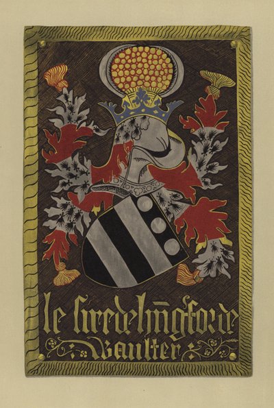 Sir Walter Hungerford, lord Hungerford, 1421-1449 (chromolitho) autorstwa William St John Hope