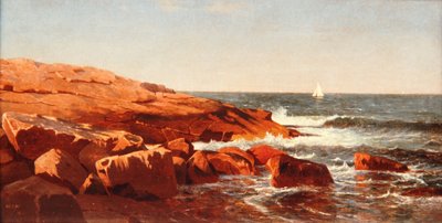 Skalisty Brzeg, 1862 autorstwa William Stanley Haseltine