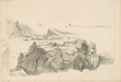 Shag Rocks, Nahant, Massachusetts autorstwa William Stanley Haseltine