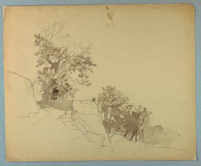 Studium krajobrazu autorstwa William Stanley Haseltine