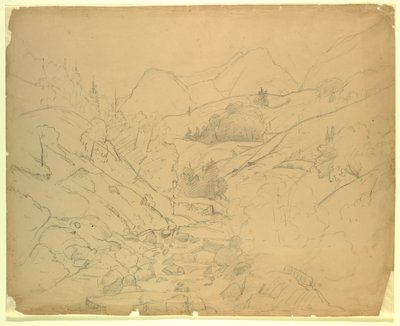 Studium krajobrazu autorstwa William Stanley Haseltine