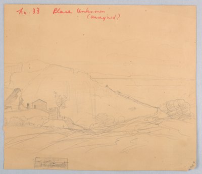 Studium krajobrazu autorstwa William Stanley Haseltine