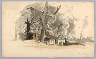 Studium krajobrazu, Baveno, Jezioro Maggiore, Włochy autorstwa William Stanley Haseltine