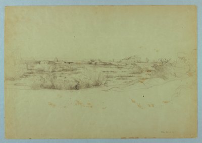 Studium krajobrazu, Ostia, Włochy autorstwa William Stanley Haseltine