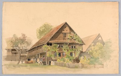 Studium krajobrazu, Szwajcaria autorstwa William Stanley Haseltine