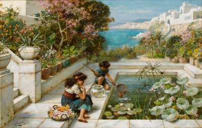 Złote godziny w dawnych czasach, 1889 autorstwa William Stephen Coleman
