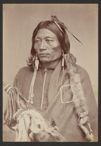 Pacer [Waga, Essa-queta: Wódz Kiowa Nde]. autorstwa William Stinson Soule