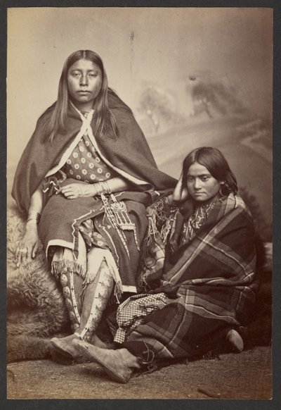 [Kobiety ludu Kiowa] autorstwa William Stinson Soule