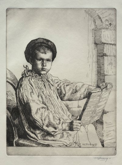 David R. Strang, 1895. autorstwa William Strang
