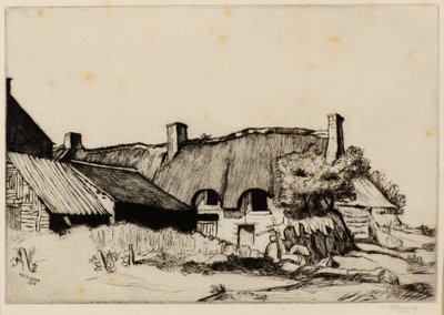 Farma w Bretanii autorstwa William Strang