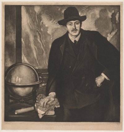 Johna Masefielda. autorstwa William Strang