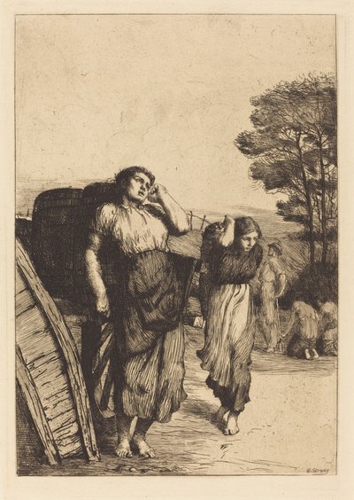 Podnoszenie ziemniaków autorstwa William Strang