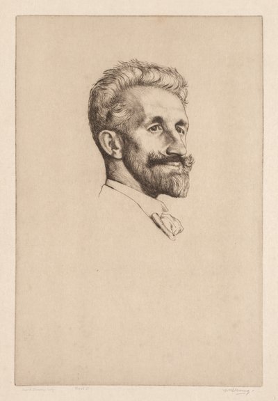Robert Bontine Cunningham Graham autorstwa William Strang