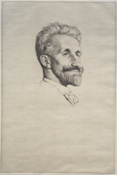 Robert Bontine Cunningham Graham autorstwa William Strang