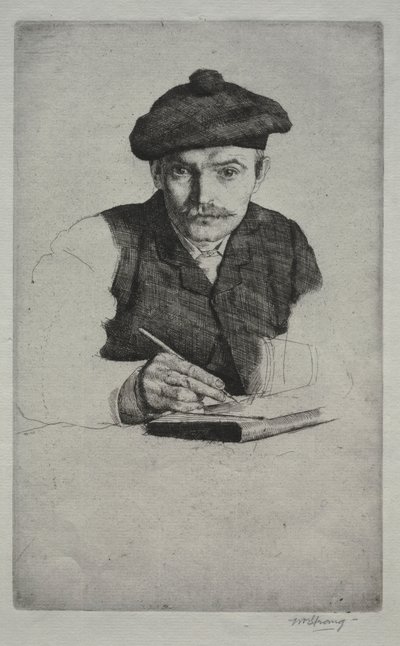Autoportret autorstwa William Strang