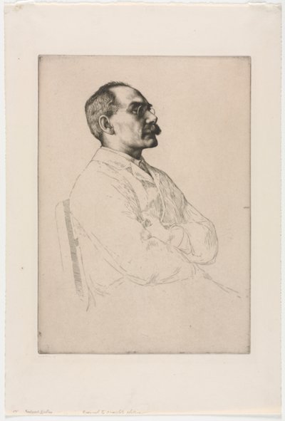 Sir Rudyard Kipling autorstwa William Strang