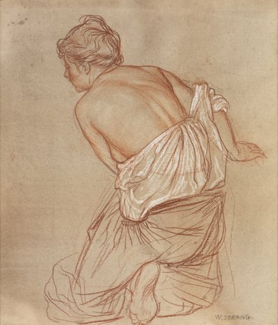 Studium do akwaforty: Muzyka autorstwa William Strang