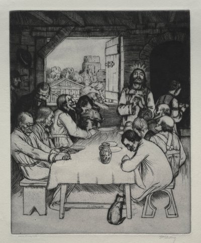 Ostatnia Wieczerza autorstwa William Strang