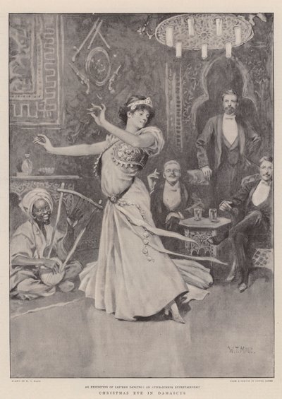 Wigilia w Damaszku (lito) autorstwa William T. Maud